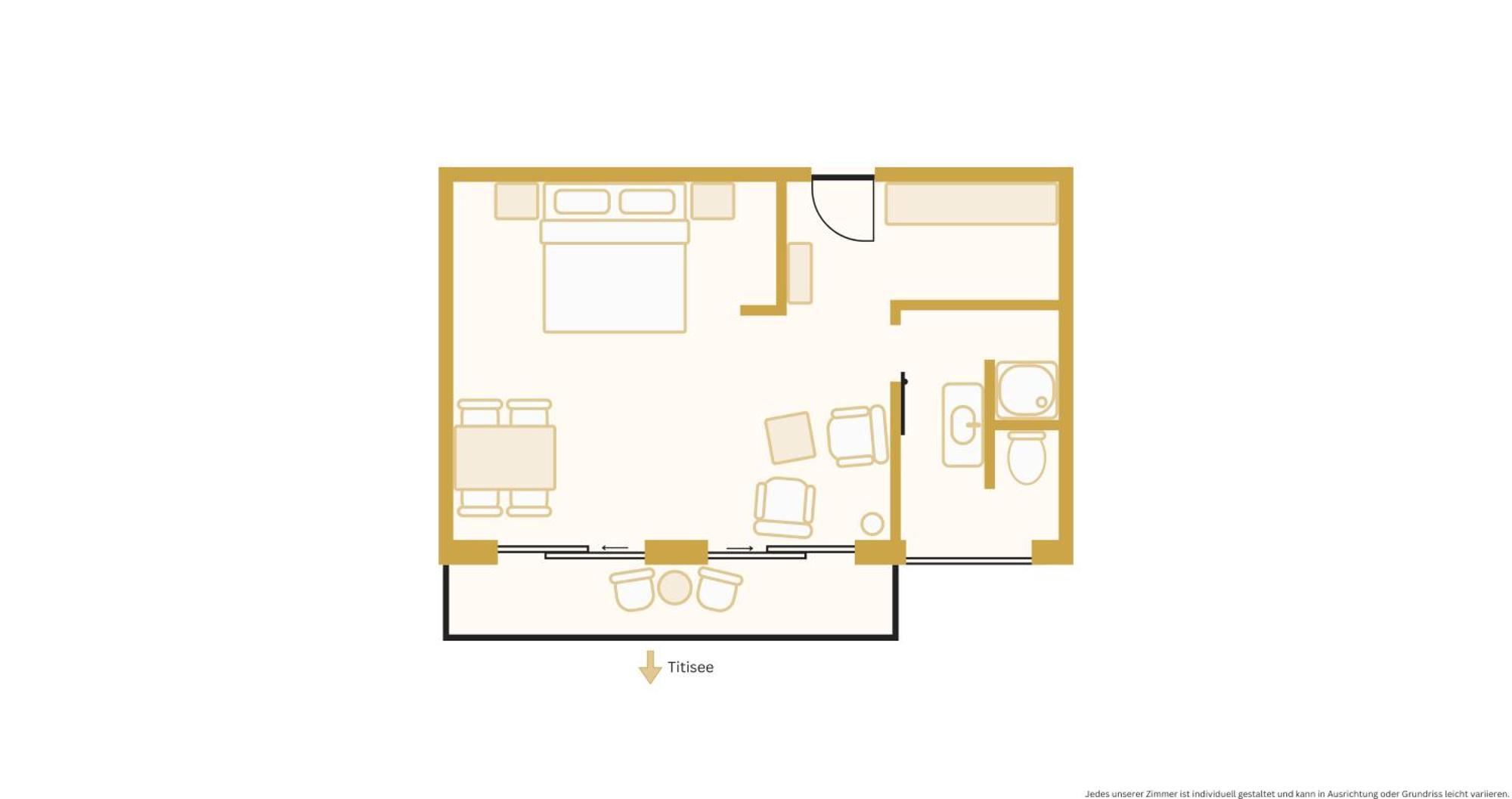 Brugger'S Hotelpark Am See ティティゼー・ノイシュタット 部屋 写真